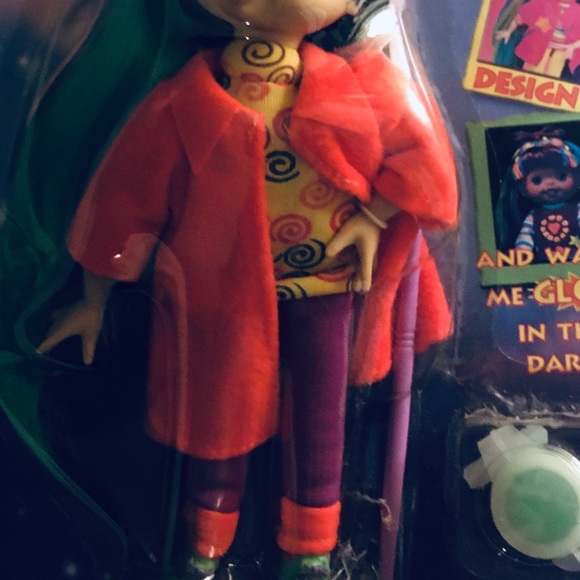 RAINBOW BRITE COLOR GLO DOLL Cerise 9” Sealed Pack! Up Up & Away - Picture 4 of 13